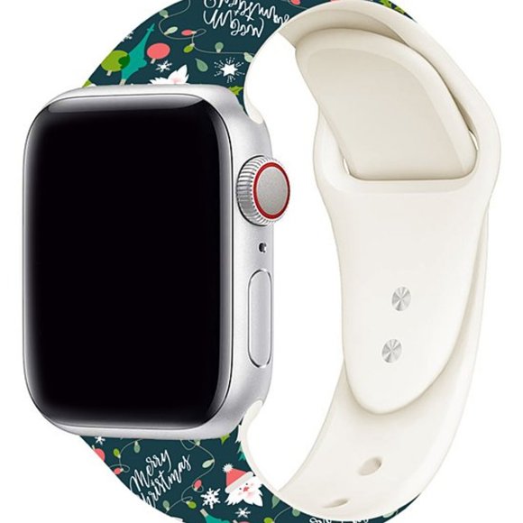 NWT Epic Deals | Green 'Merry Christmas' Band Replacement for Apple Watch - Picture 4 of 8
